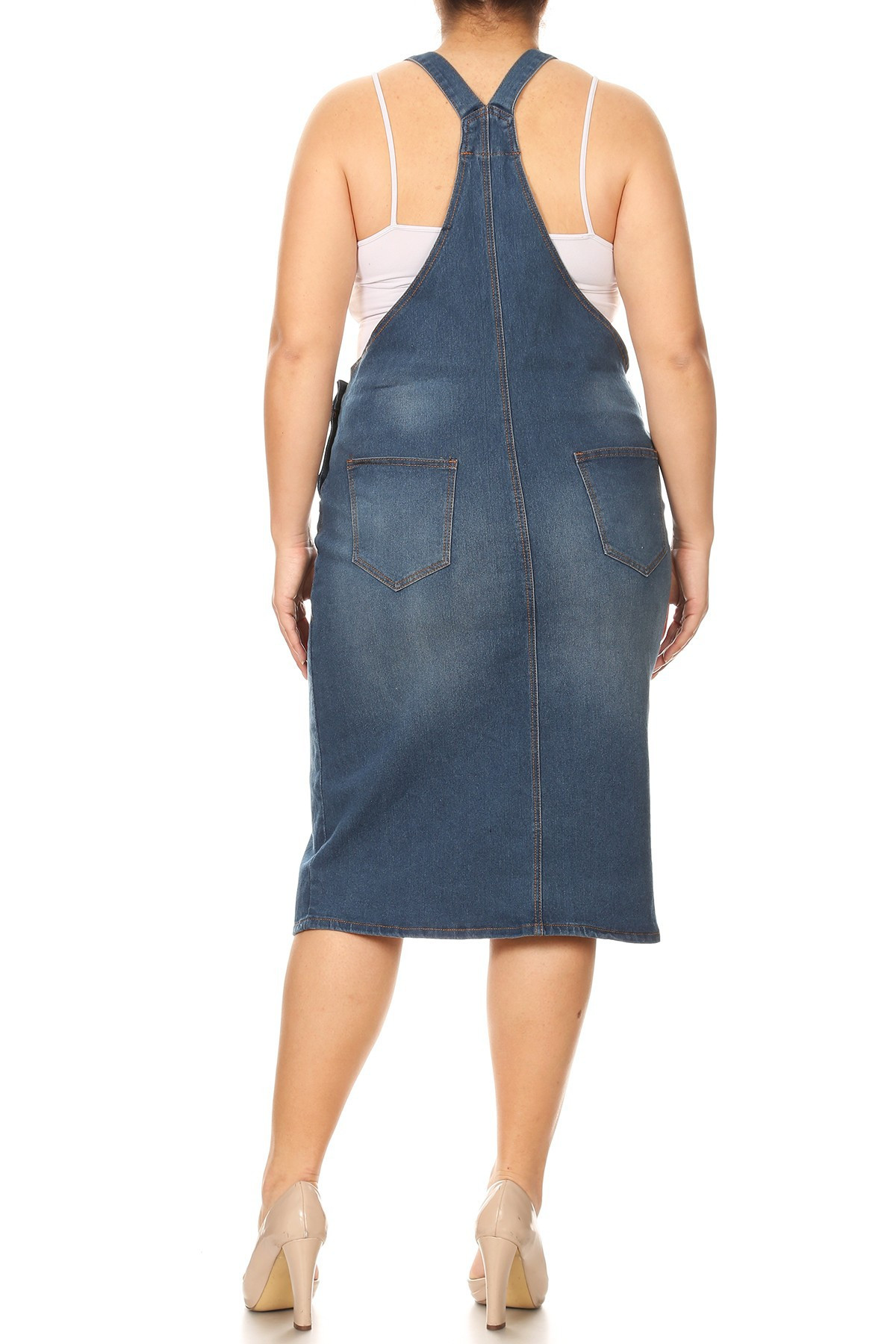 Denim Skirt Plus Size