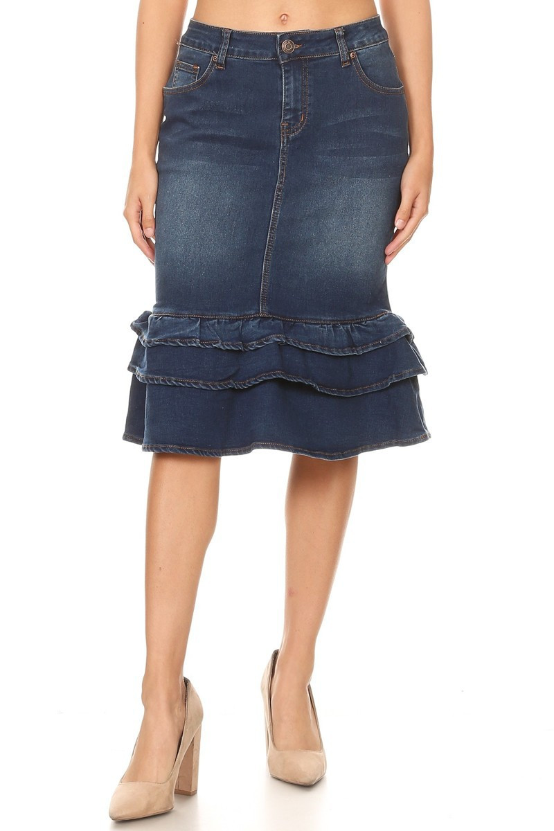 Denim Skirt