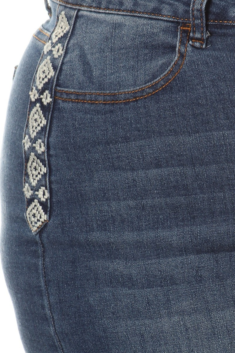 Denim Skirt Plus Size