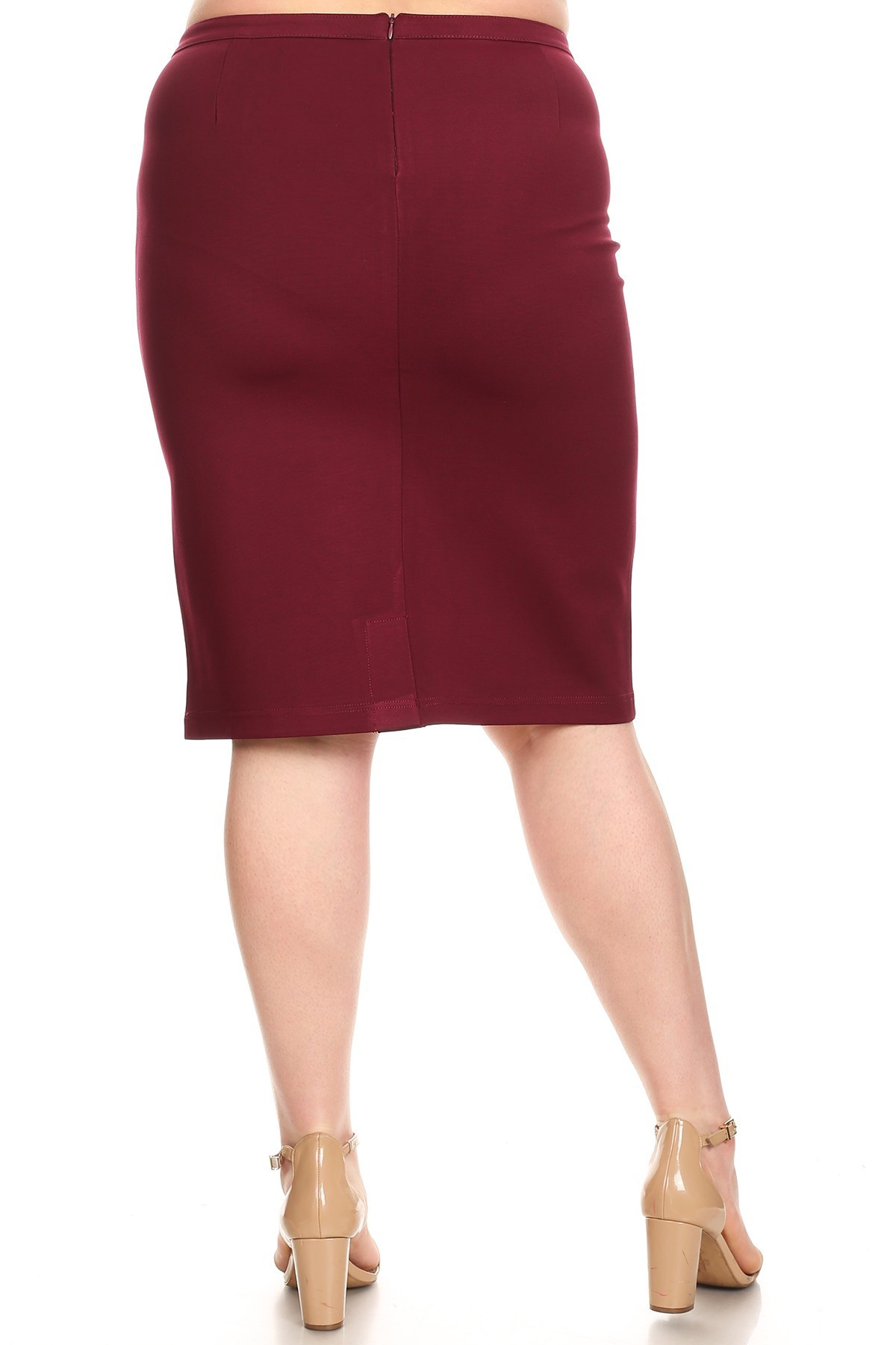 Denim Skirt Plus Size