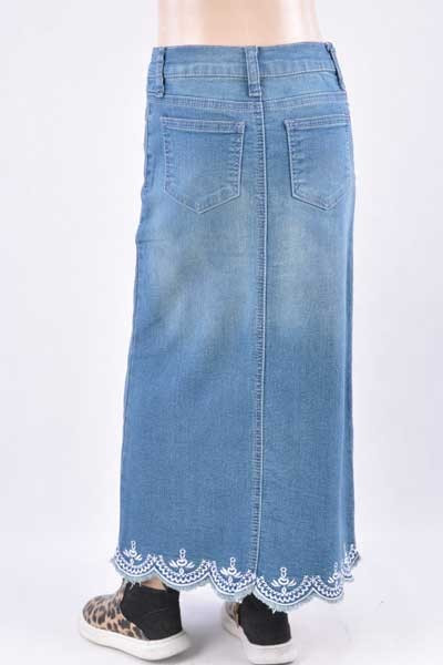 Girl Denim Skirt