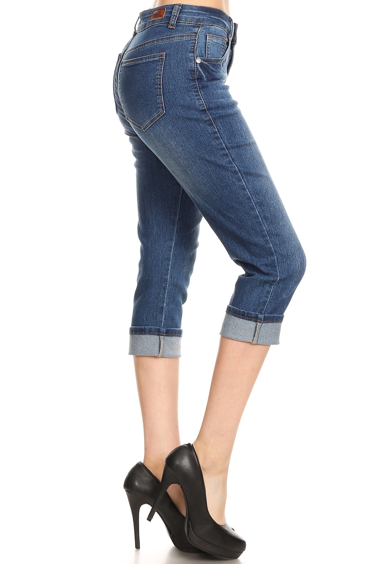Denim Capri