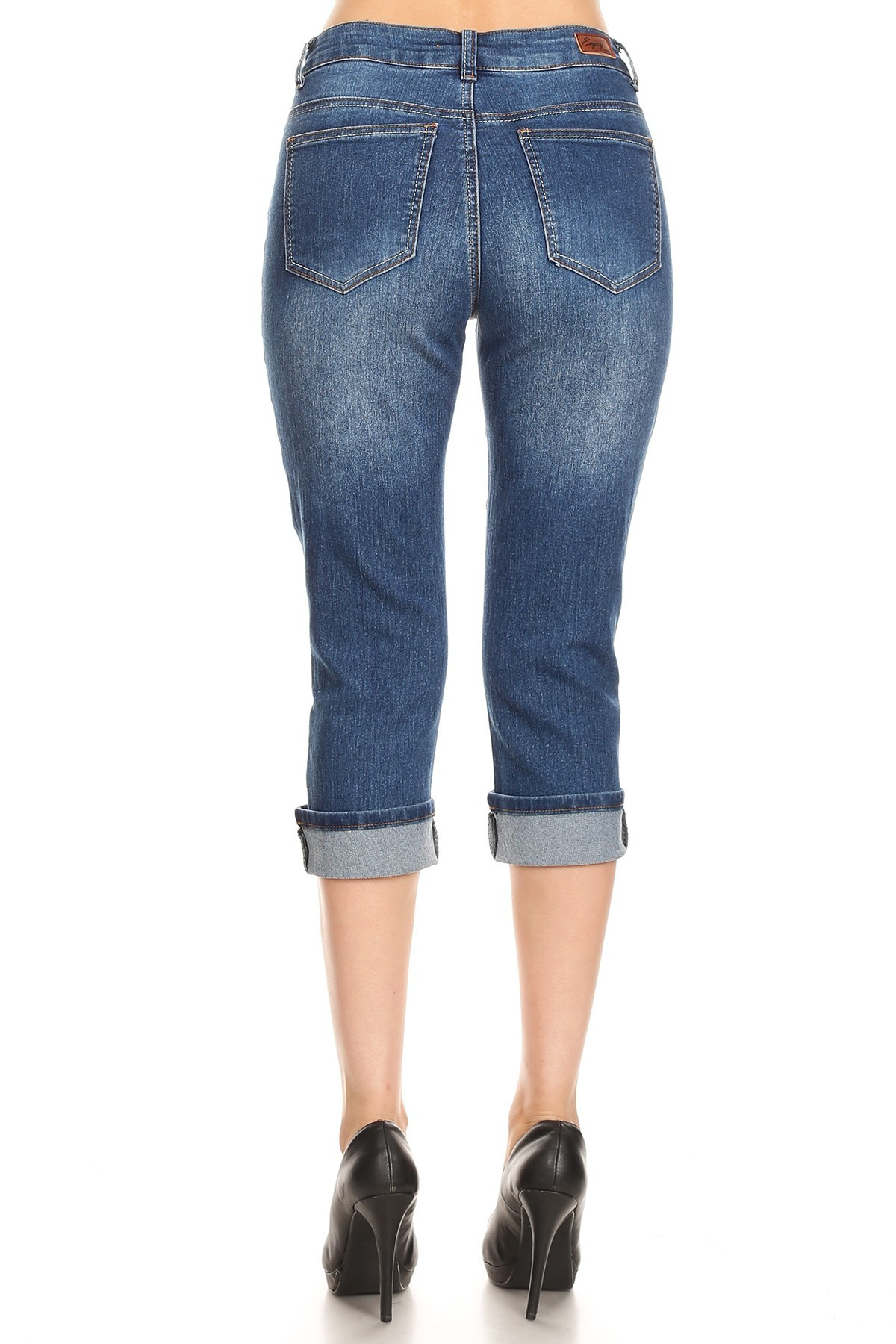 Denim Capri