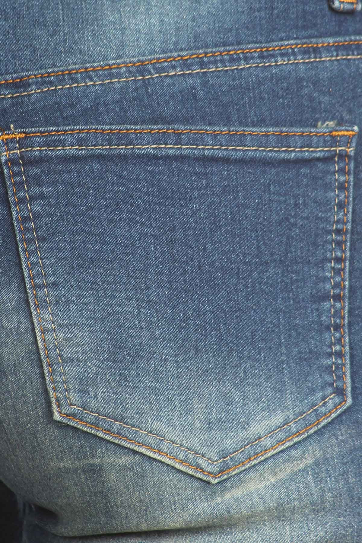 Denim Bermuda Plus Size