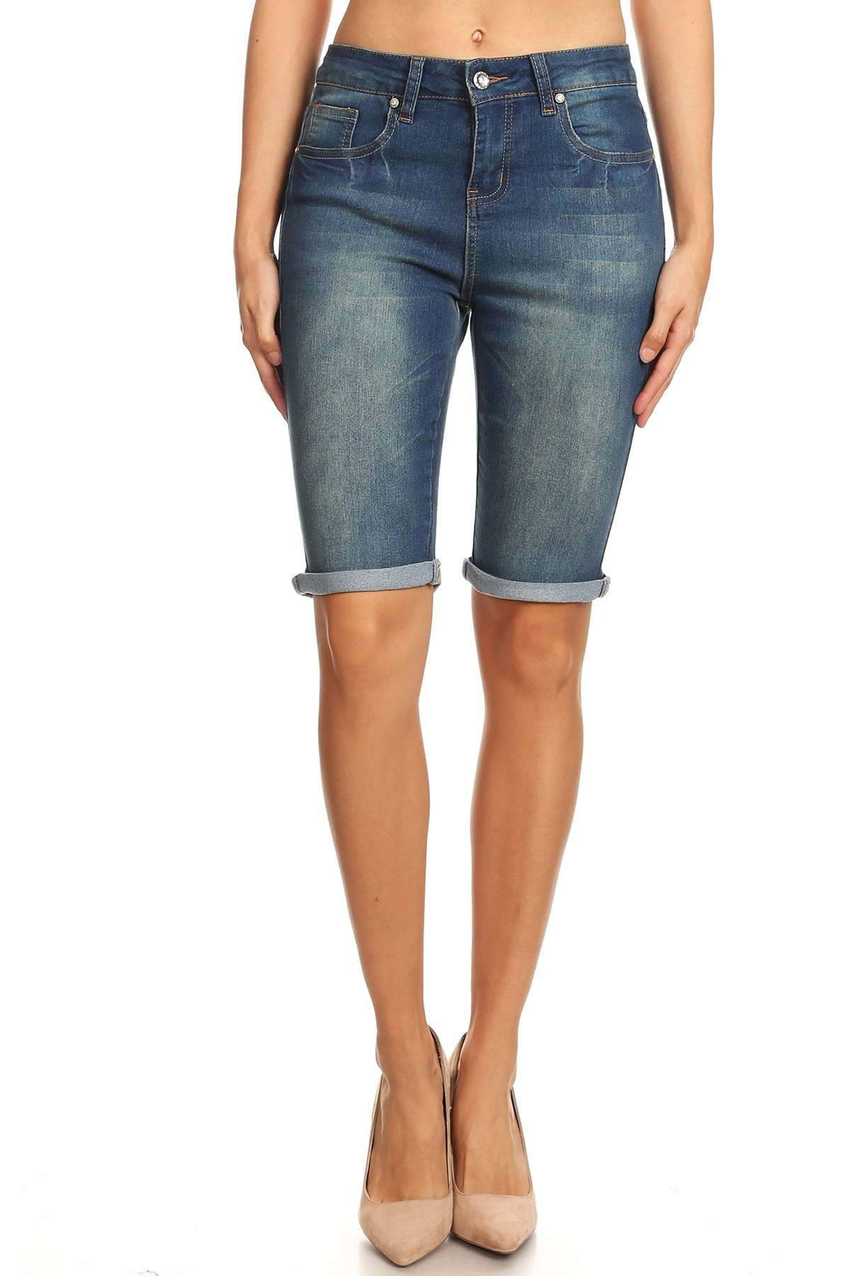 Denim Bermuda