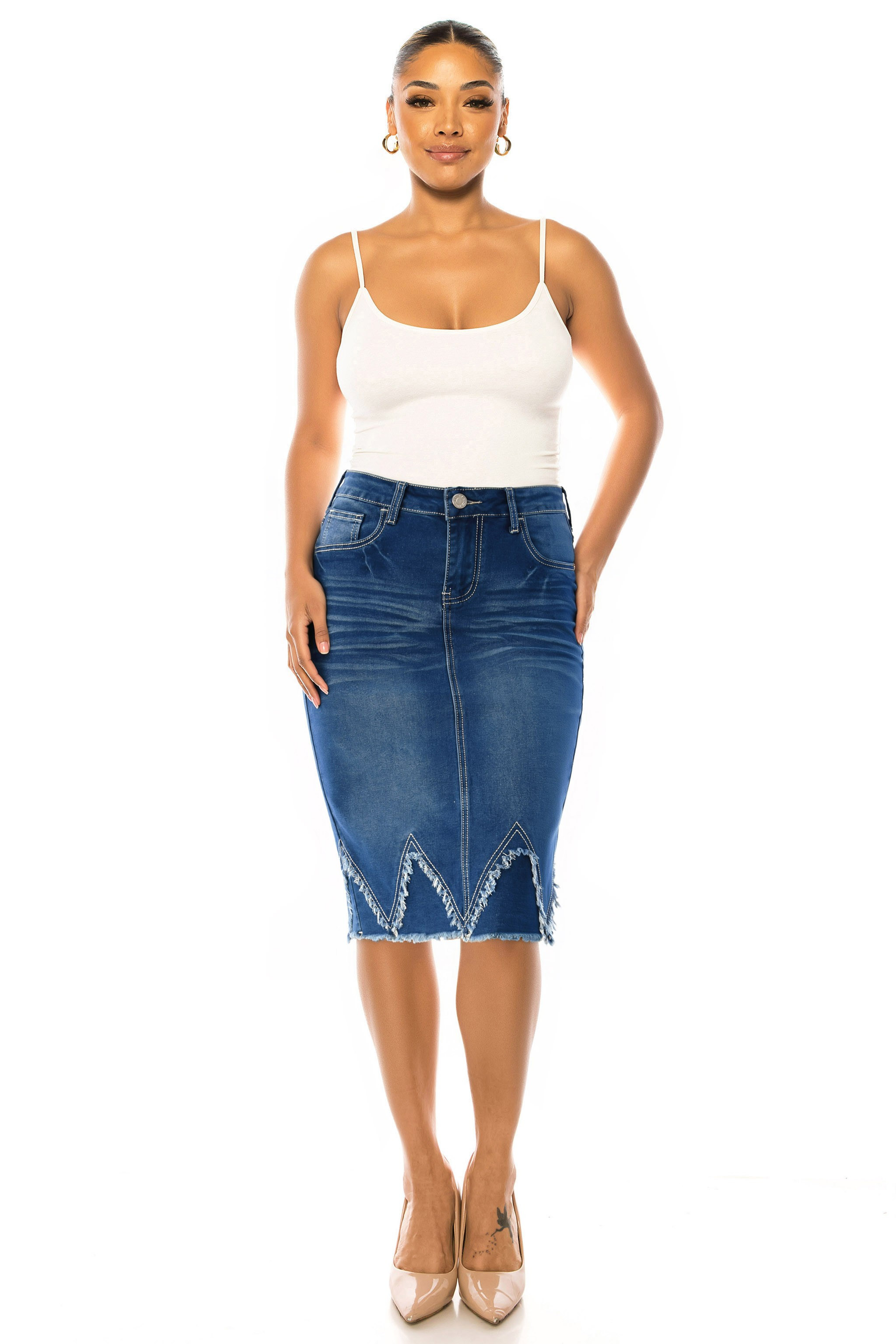 Denim Skirt