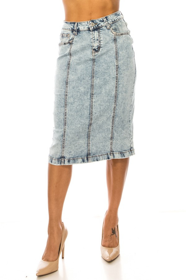 Denim Skirt