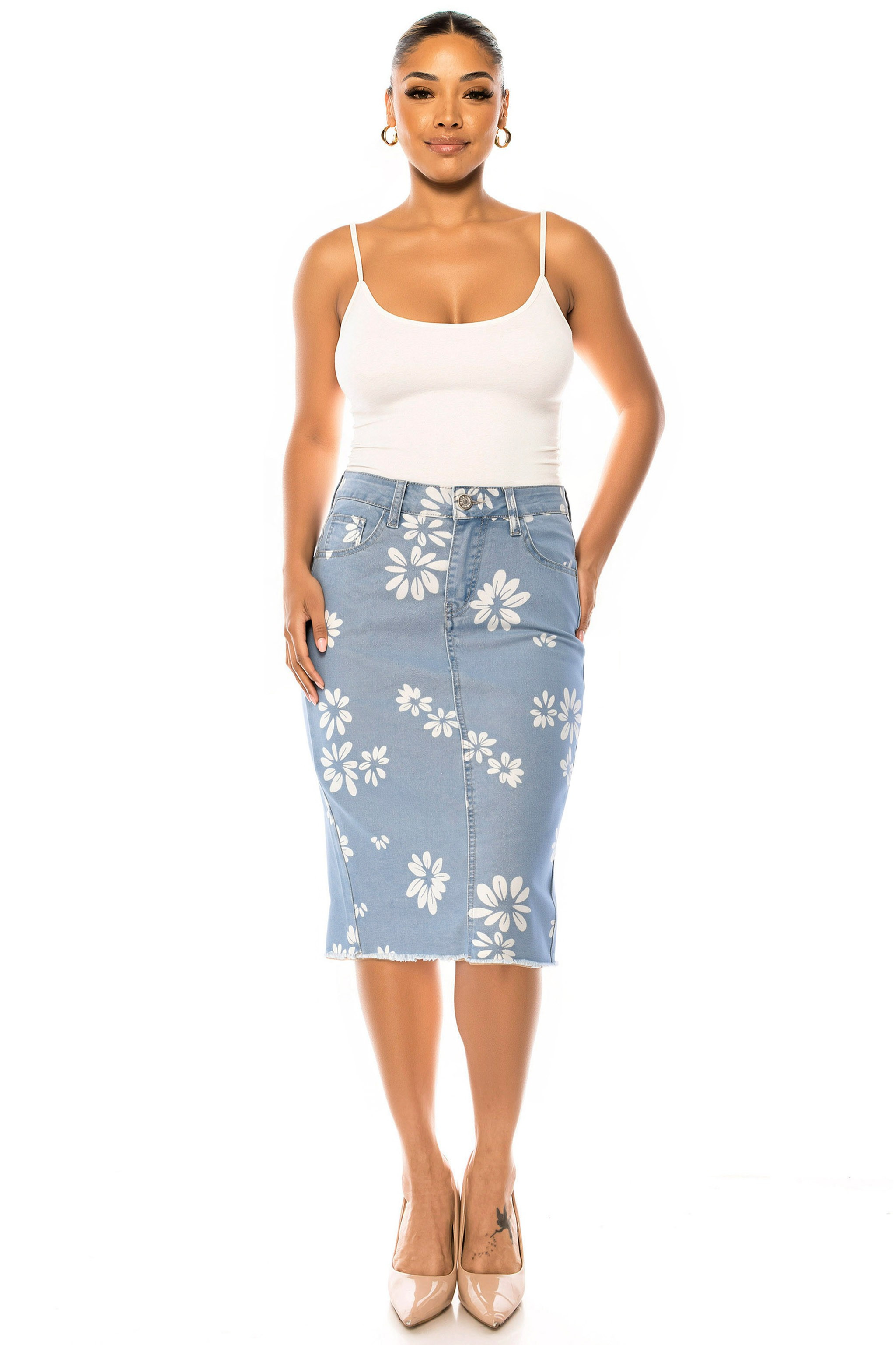 Denim Skirt
