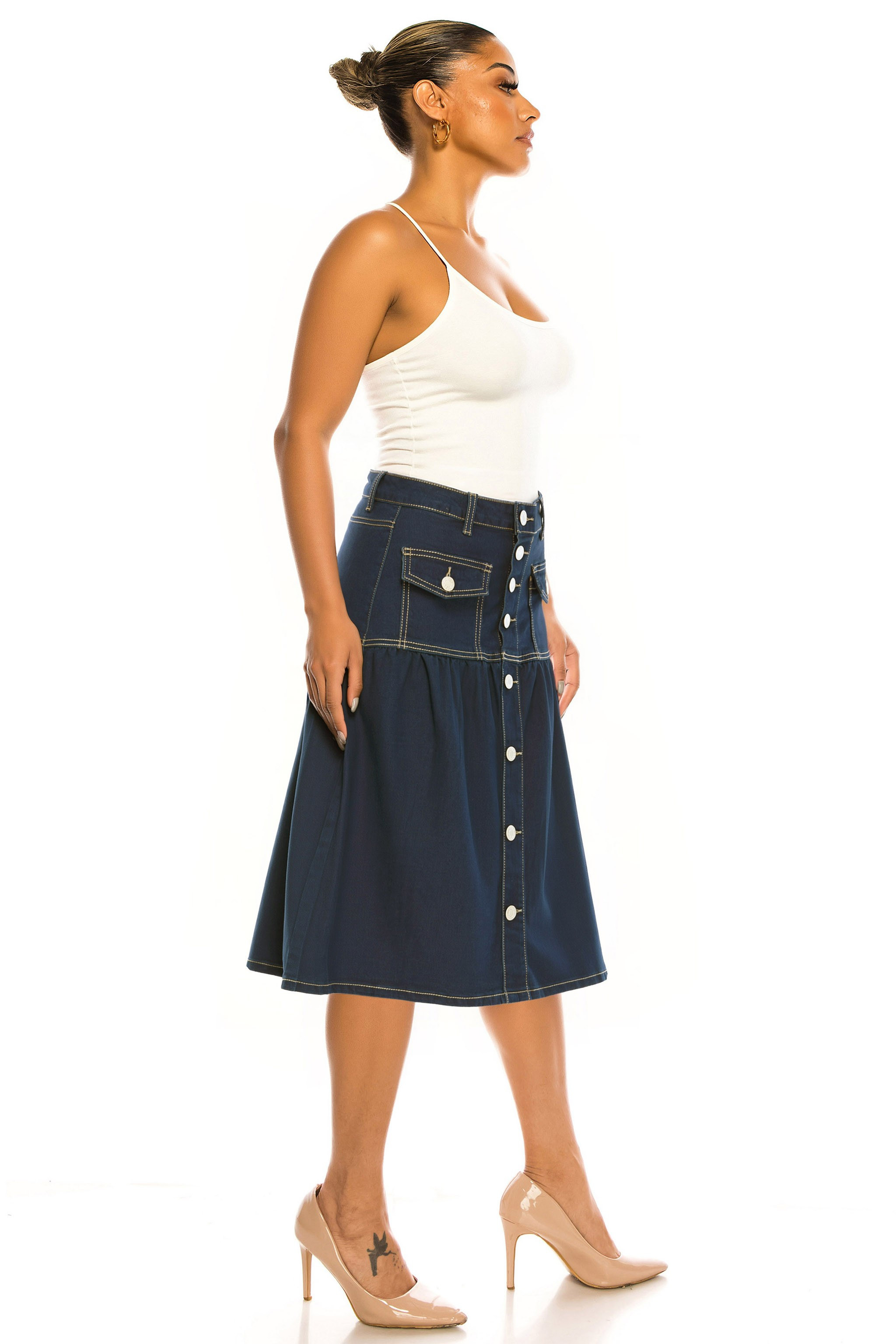Denim Skirt