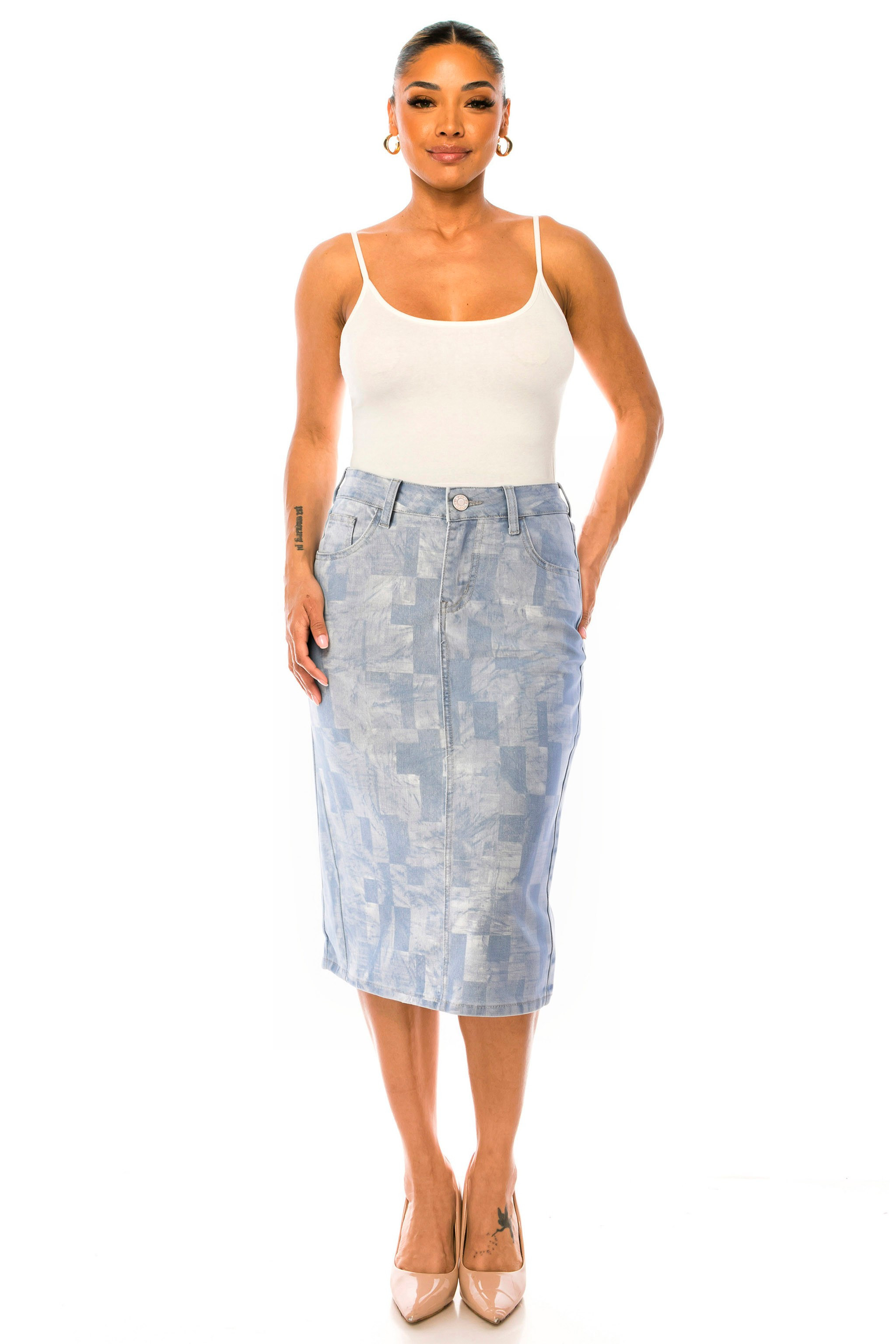 Denim Skirt