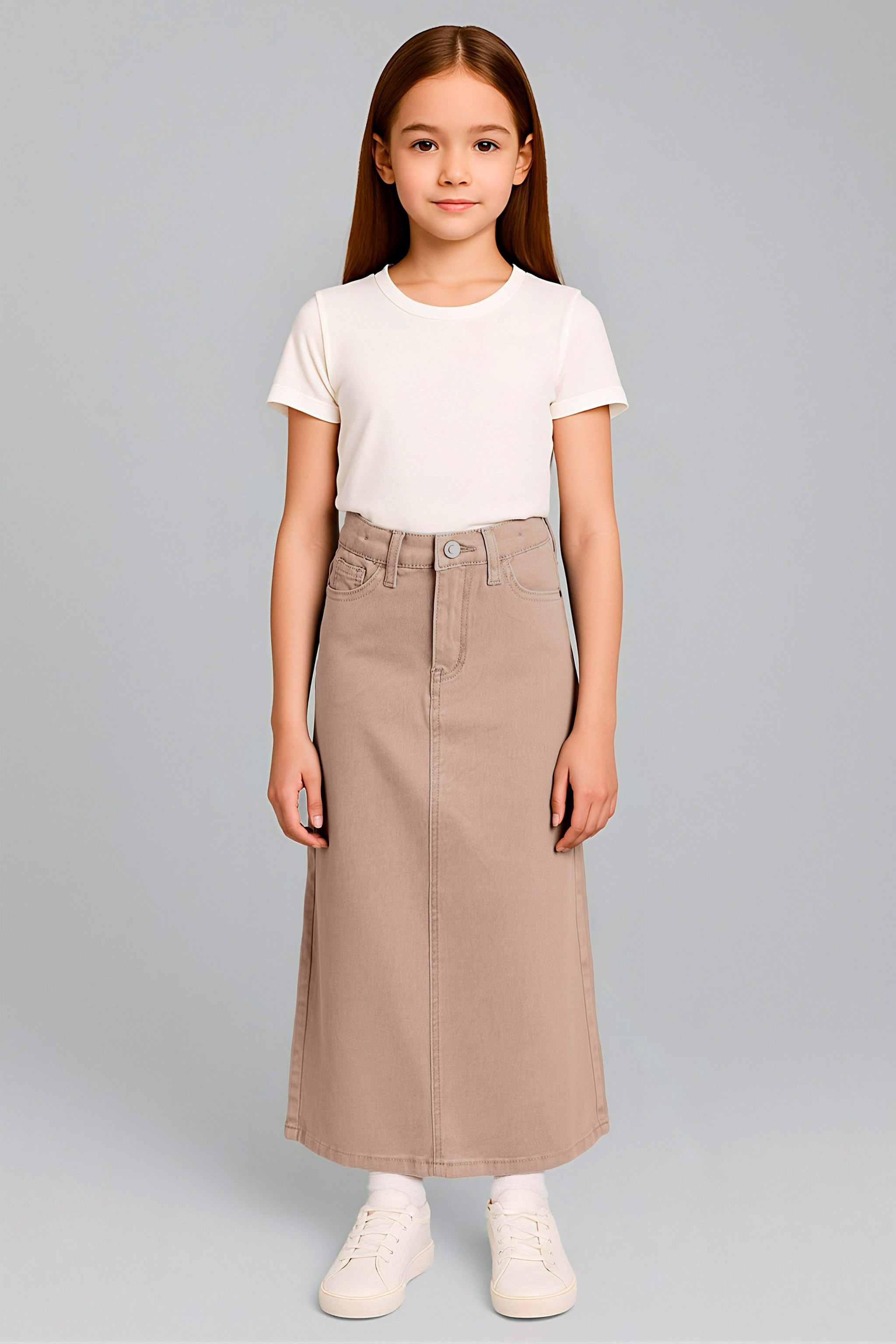 Girls Denim Skirt