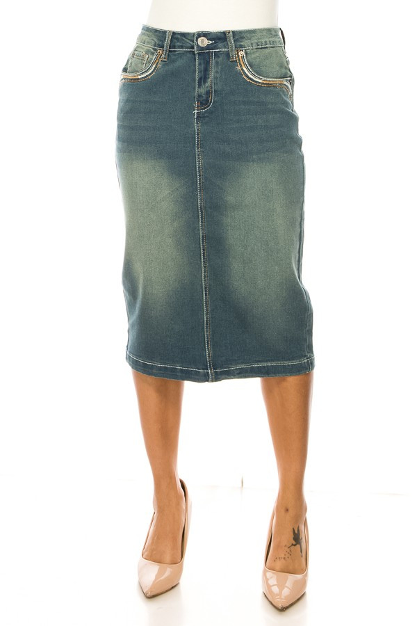 Denim Skirt