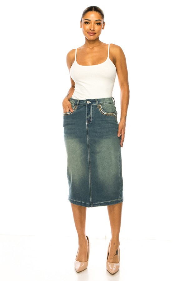 Denim Skirt