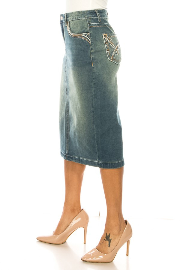 Denim Skirt
