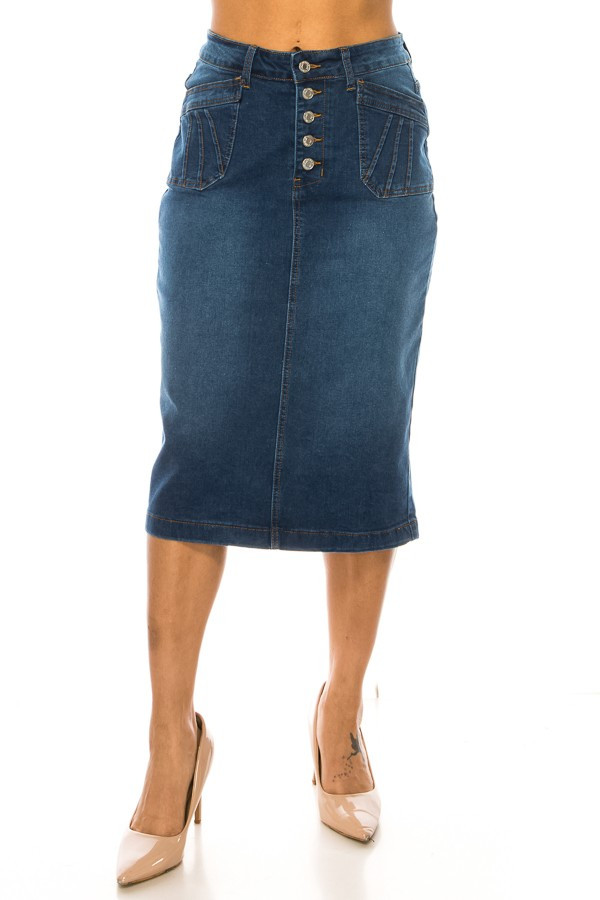 Denim Skirt