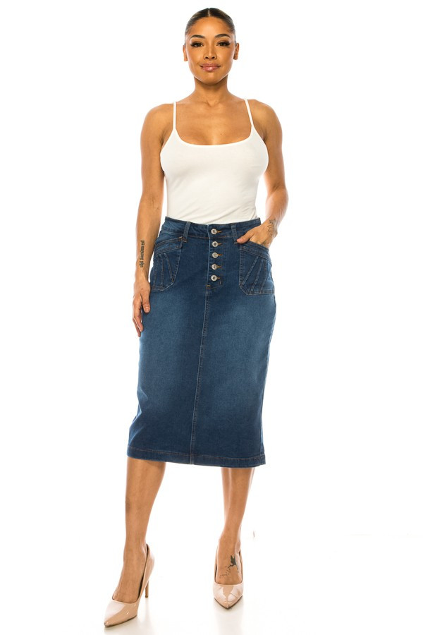 Denim Skirt