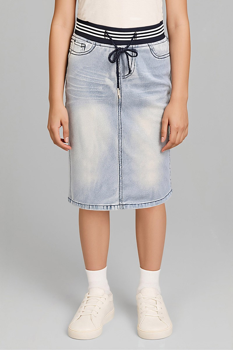 Girl Denim Skirt