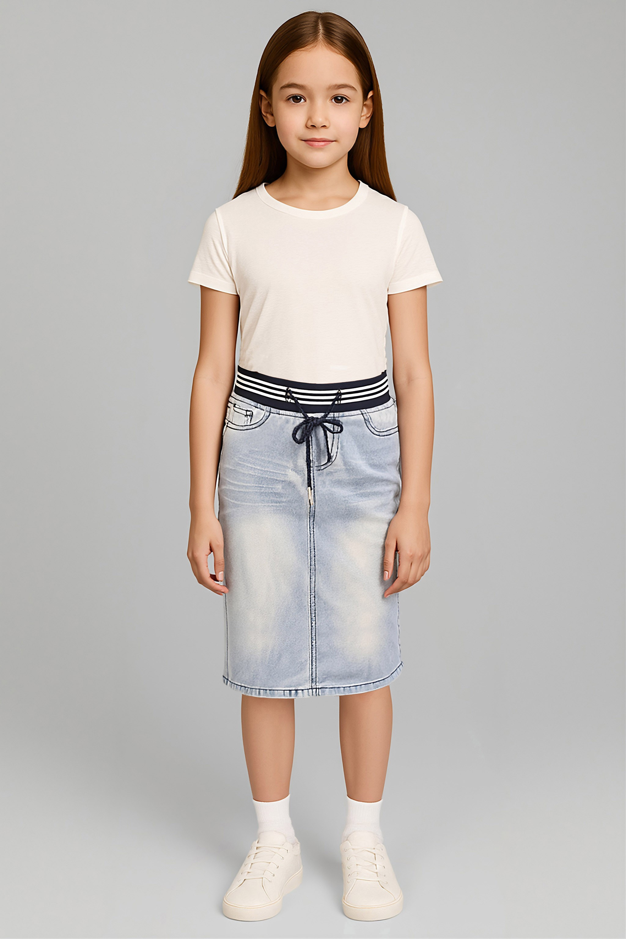 Girl Denim Skirt