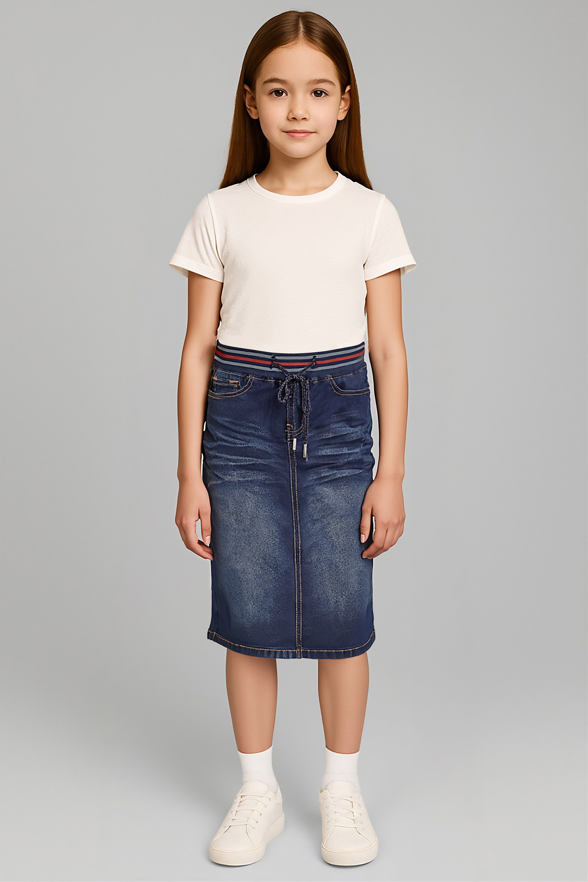 Girl Denim Skirt