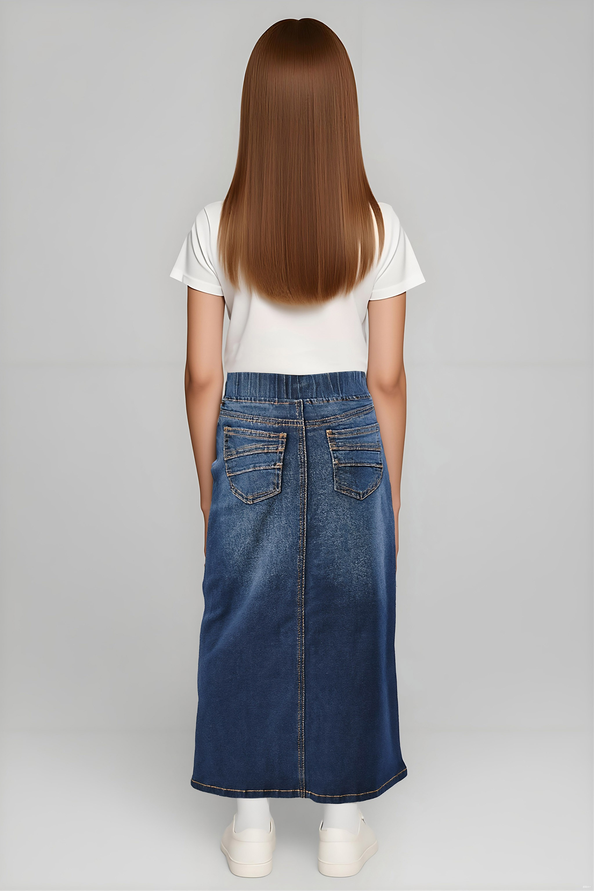 Girl Denim Skirt