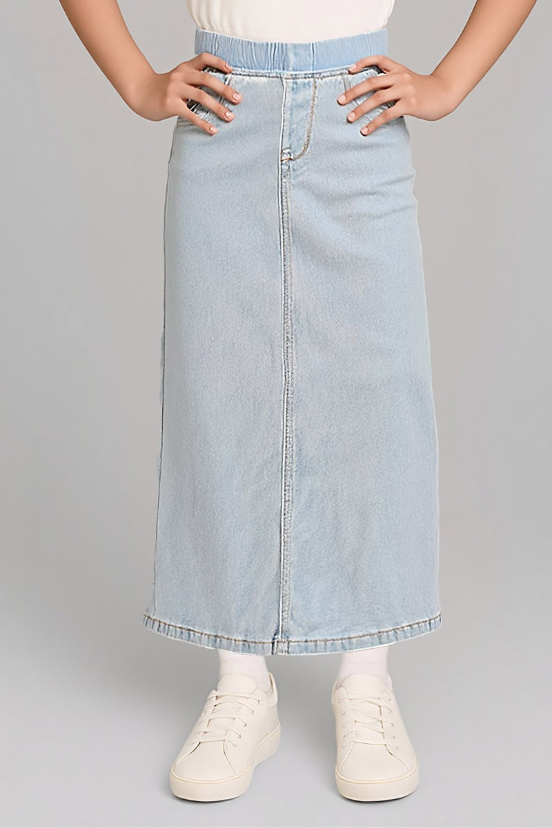 Girl Denim Skirt