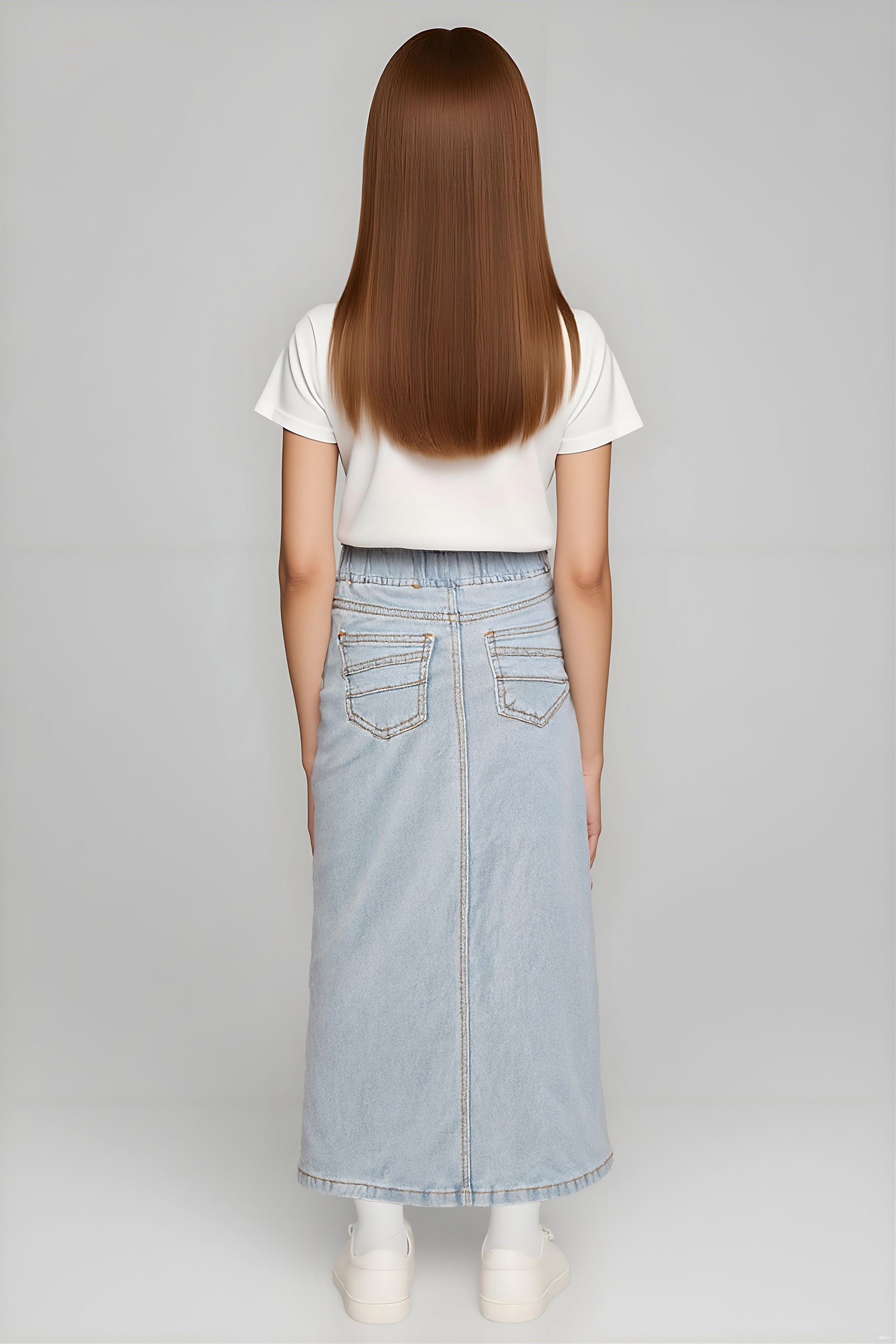 Girl Denim Skirt