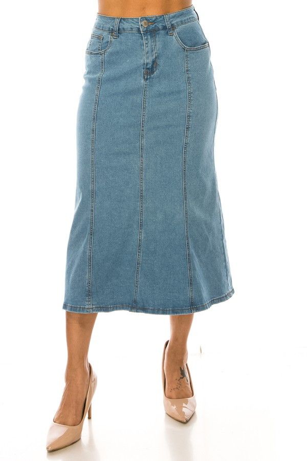 Denim Skirt