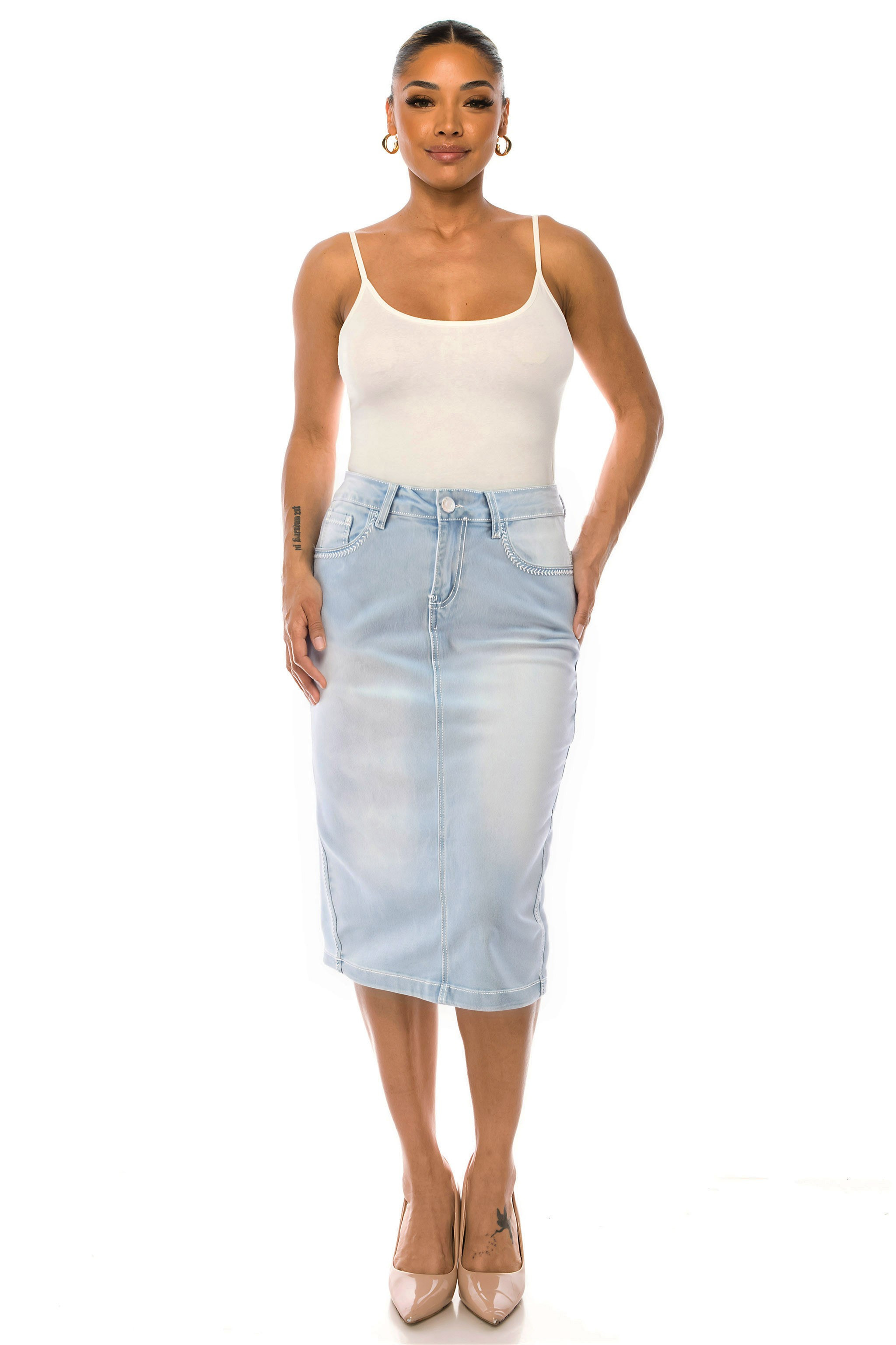 Denim Skirt