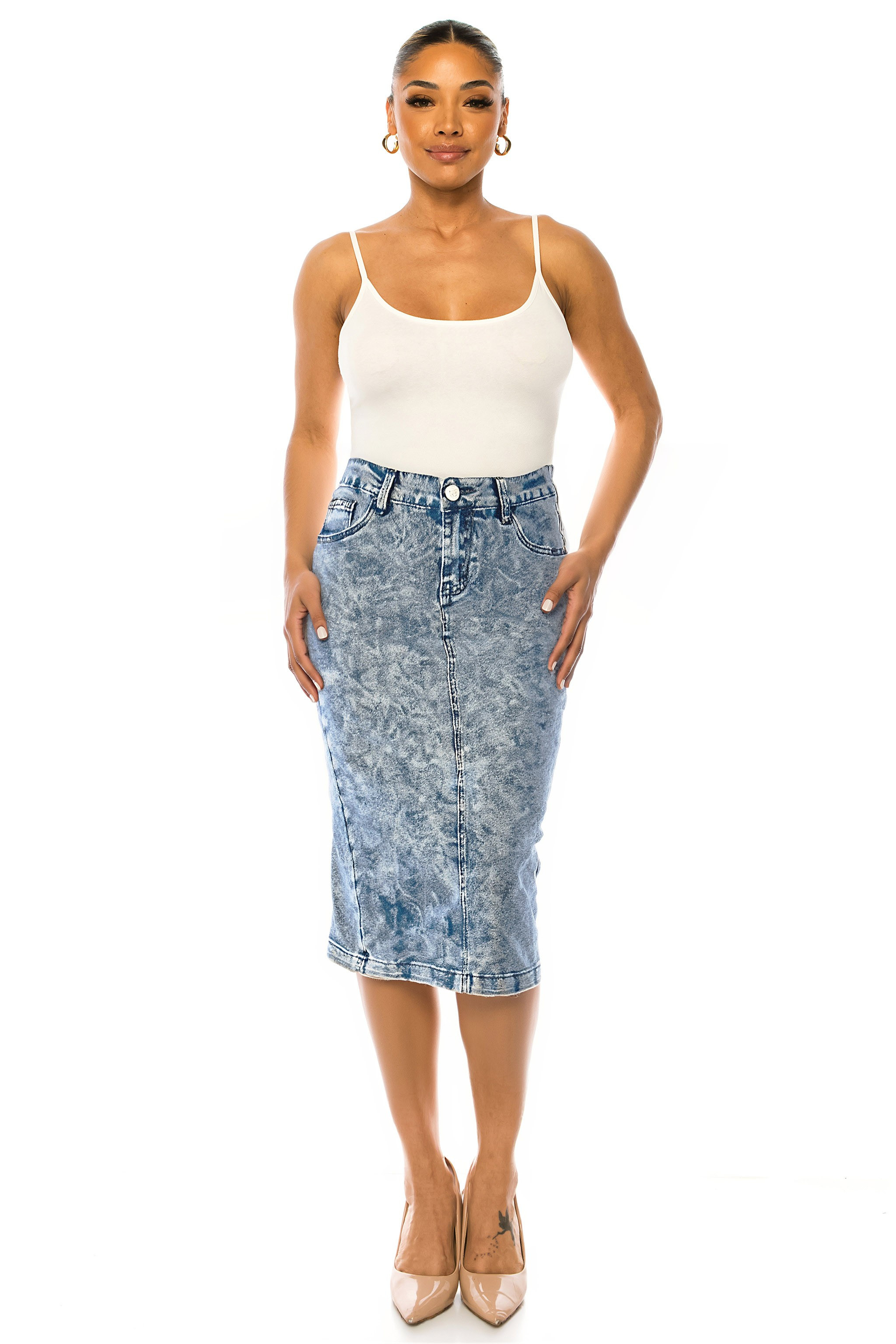 Denim Skirt