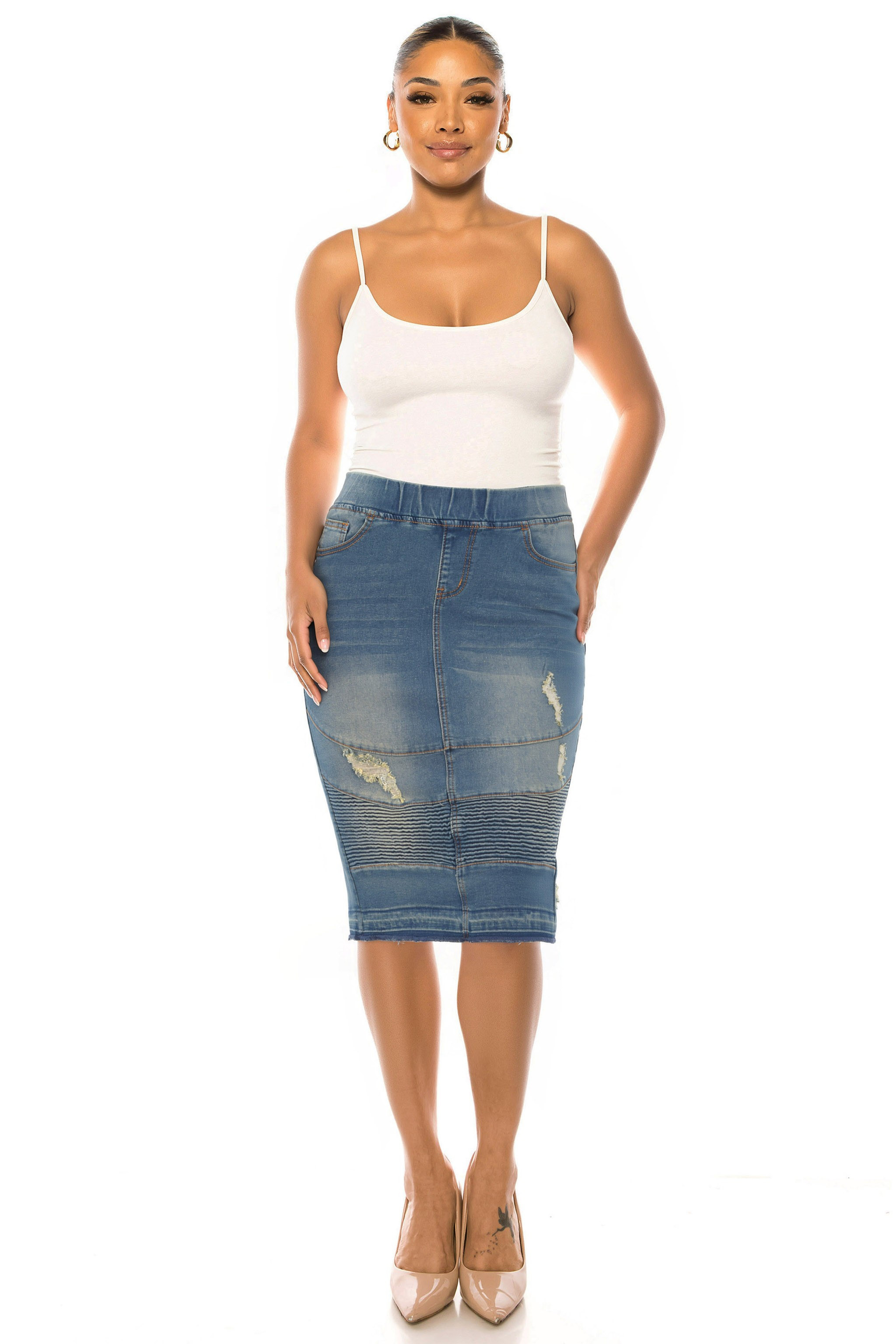 Denim Skirt