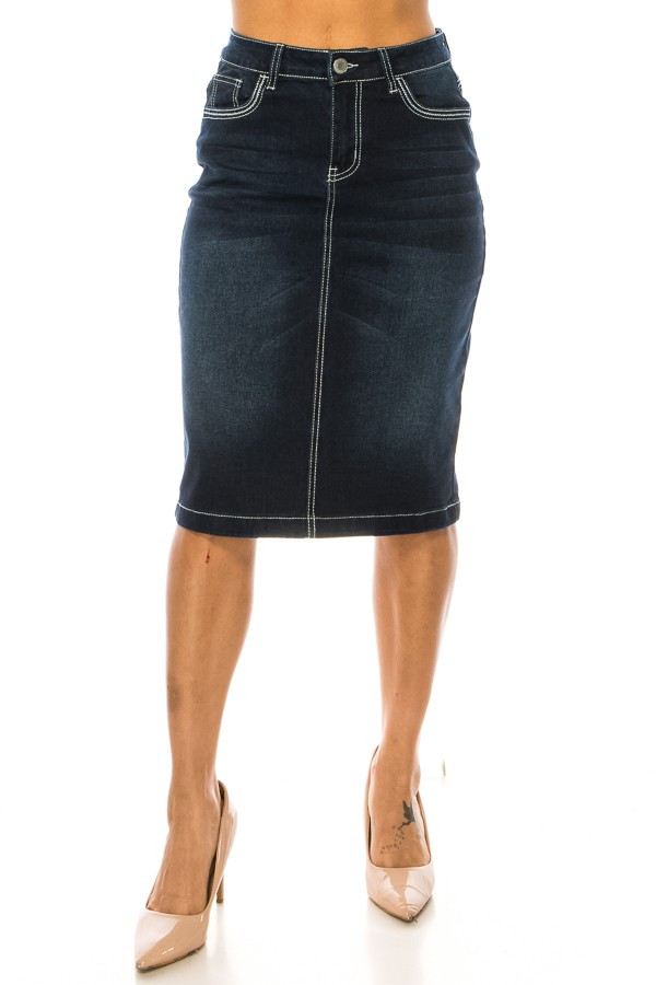 Denim Skirt