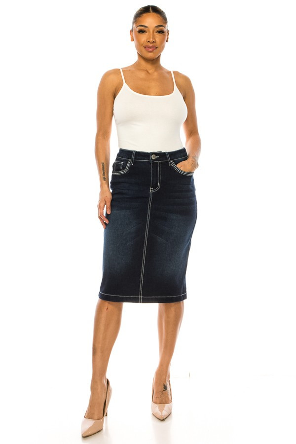 Denim Skirt