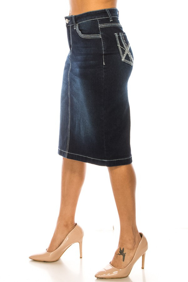 Denim Skirt