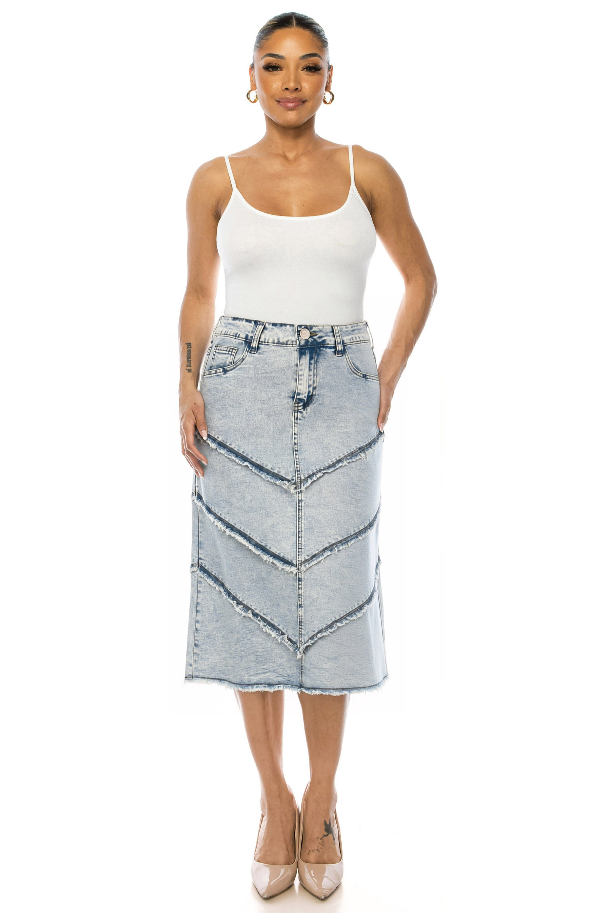 Denim Skirt