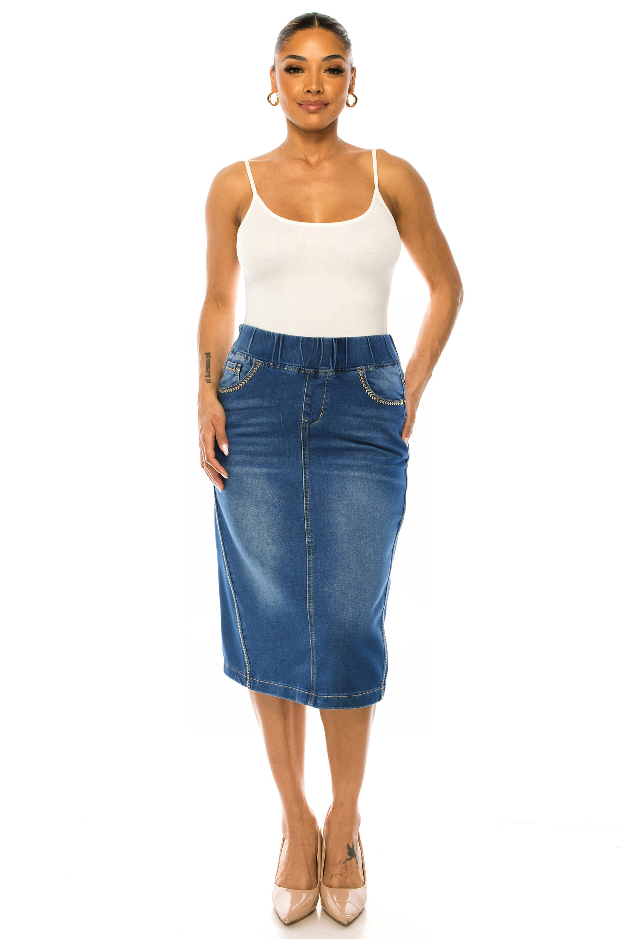 Denim Skirt