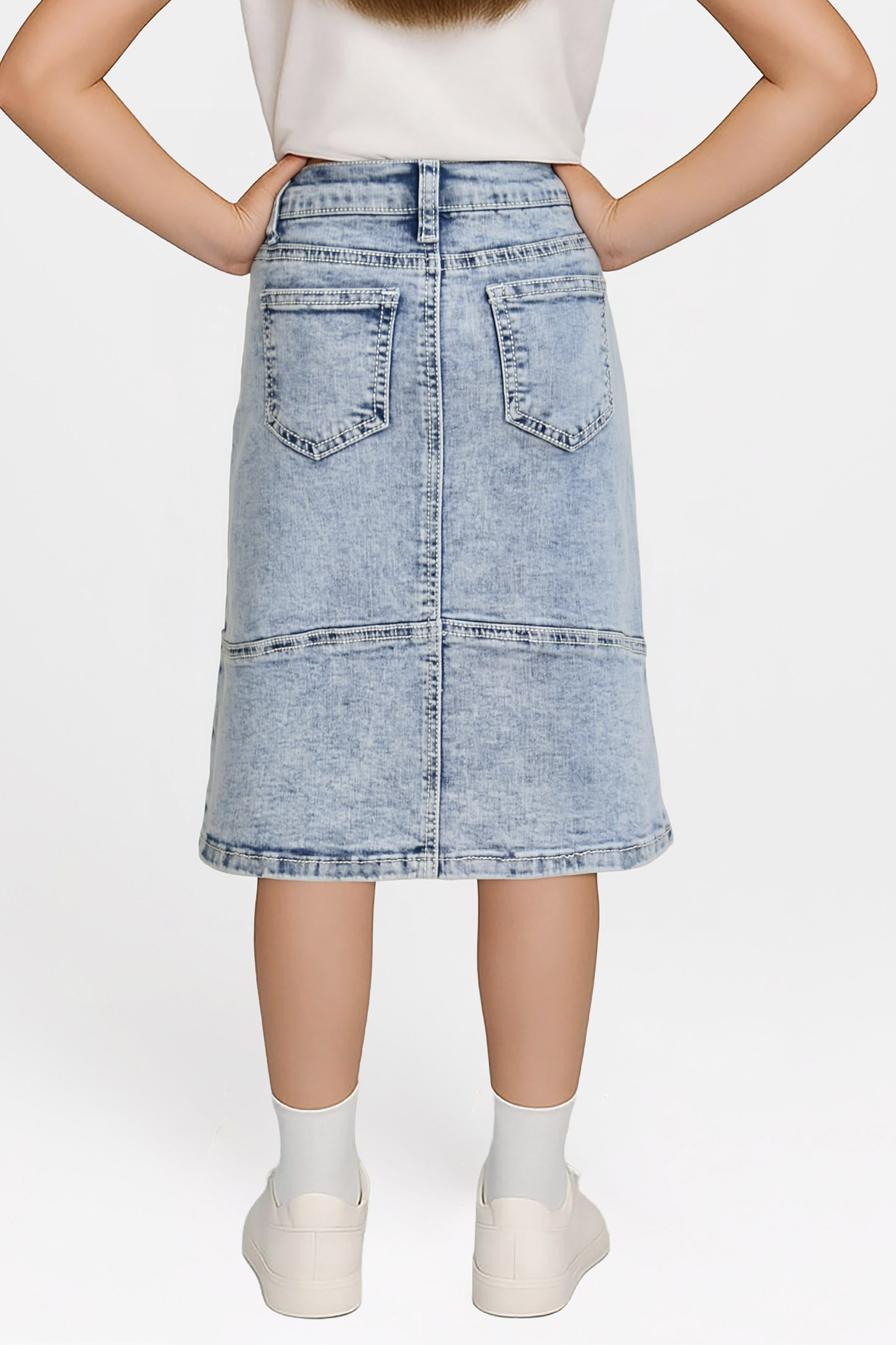 Girls Denim Skirt