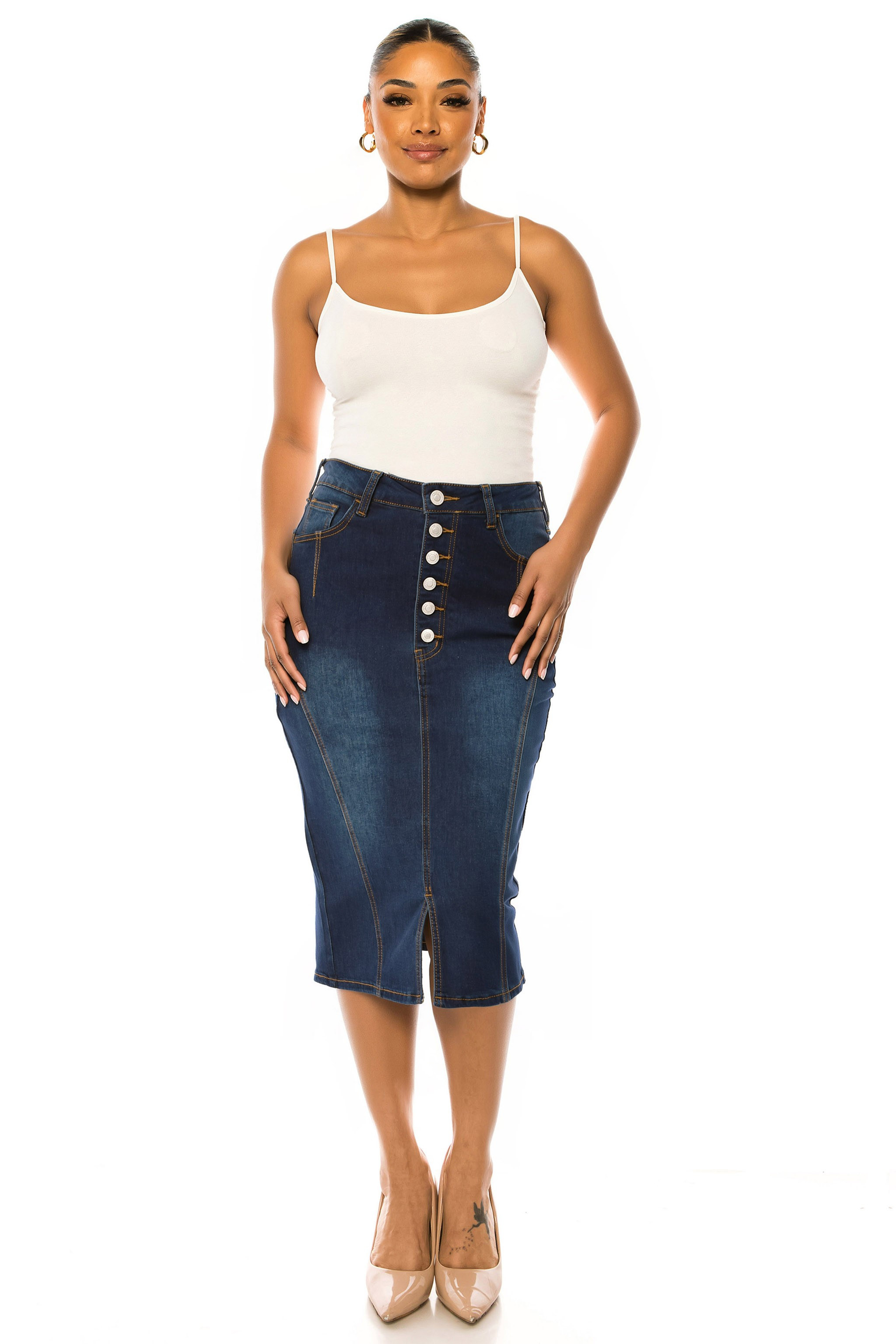 Denim Skirt