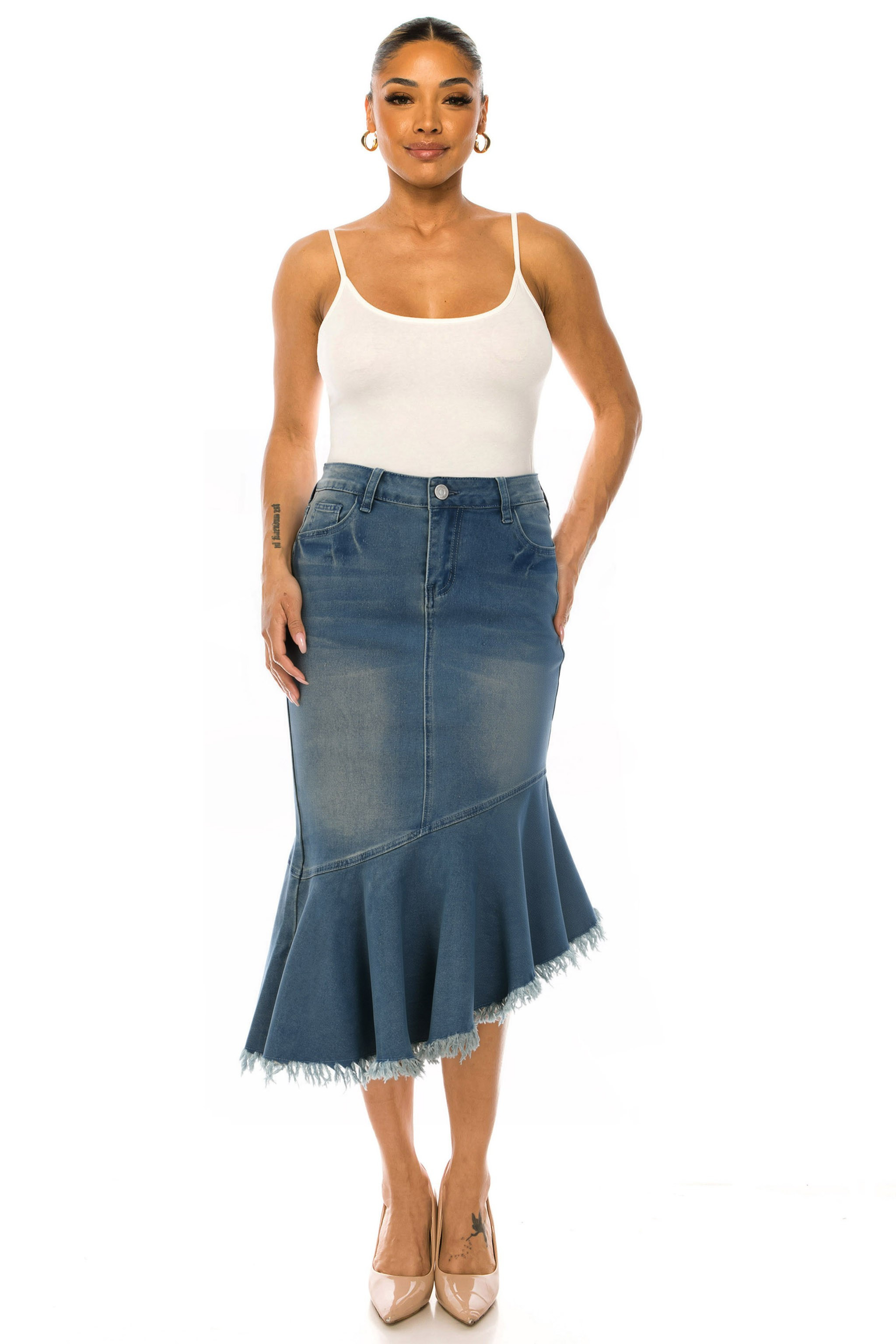Denim Skirt