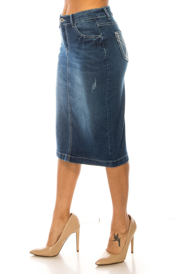 Denim Skirt